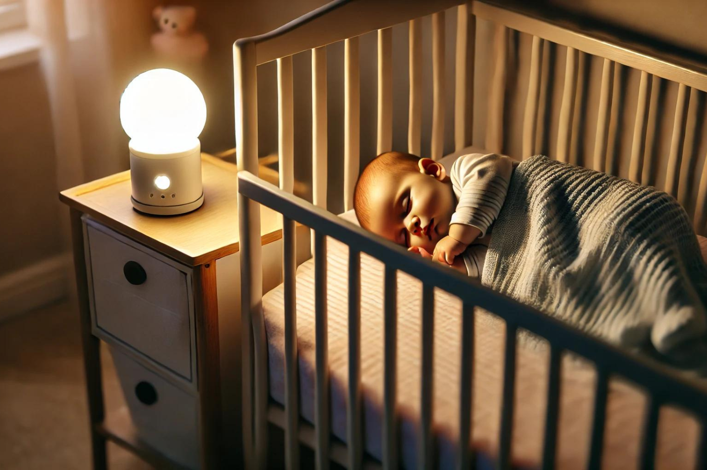 Pourquoi-bébé-pleure-dans-son-sommeil Veilleuse Bébé