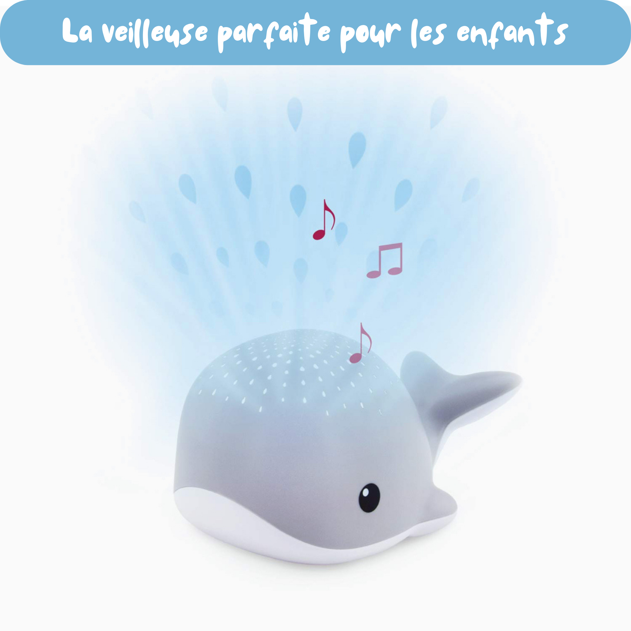 Veilleuse Musicale Baleine I Veilleuse Bebe